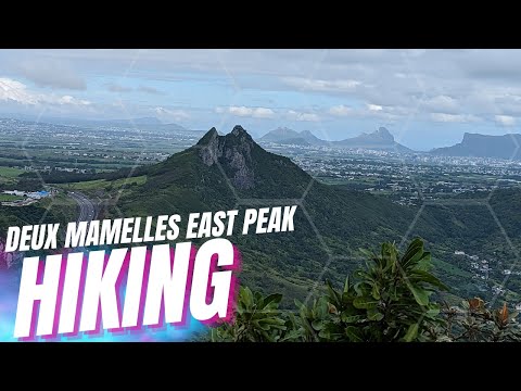 4K Deux Mamelles hiking with drone footage in Mauritius