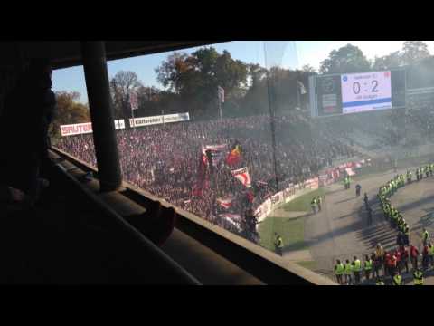 Karlsruher SC - VfB Stuttgart 2nd Half Live Goal (Baden-Württemberg Derby) 30.10.2016
