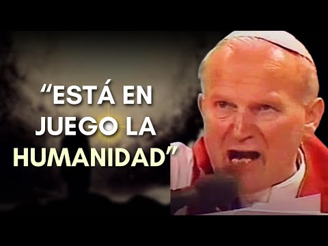 "HUMANITY IS AT STAKE" - Speech by John Paul II (1987)