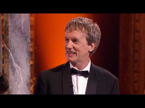 Frank Skinner and the Highland Spring lady