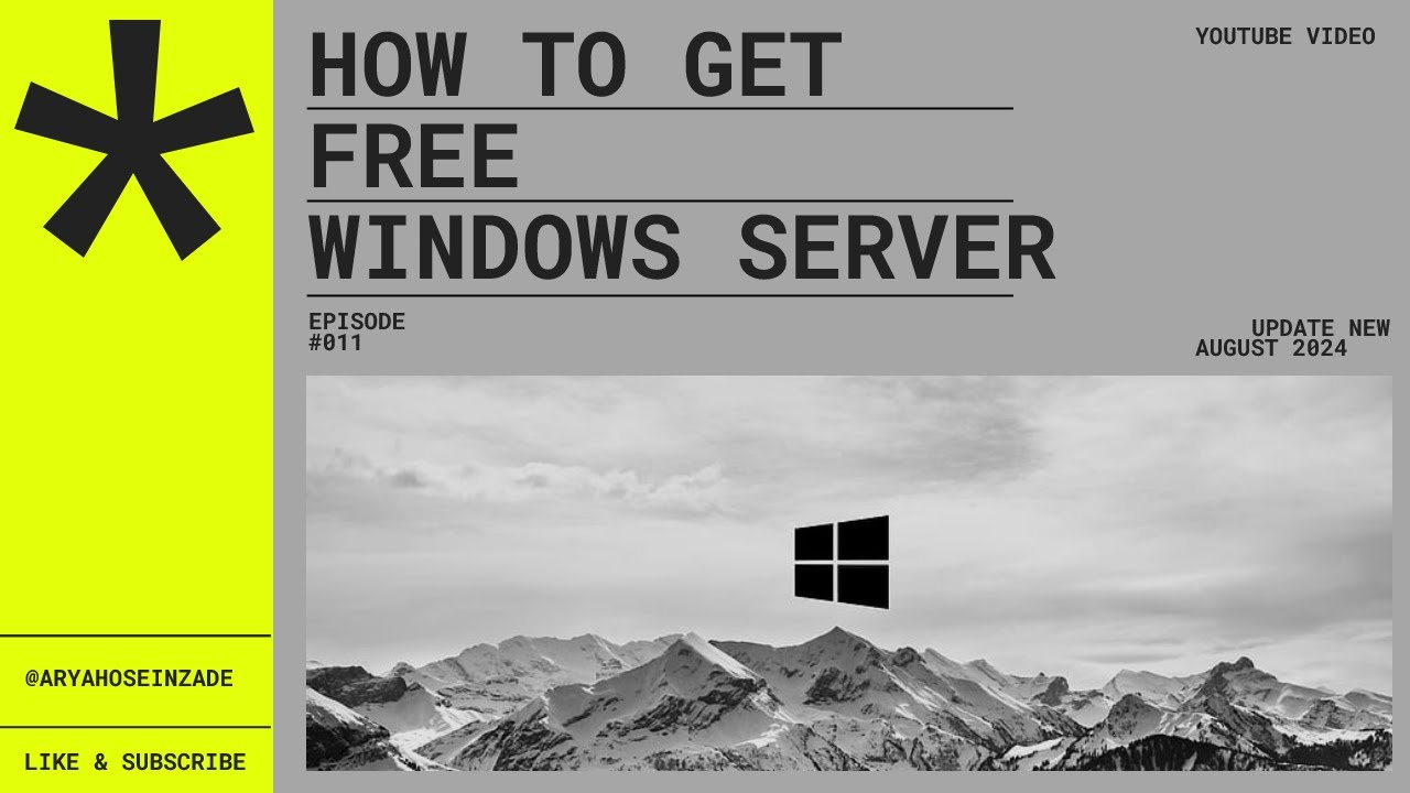 (August 2024) FREE WINDOWS SERVER | No credit card | Unlimited