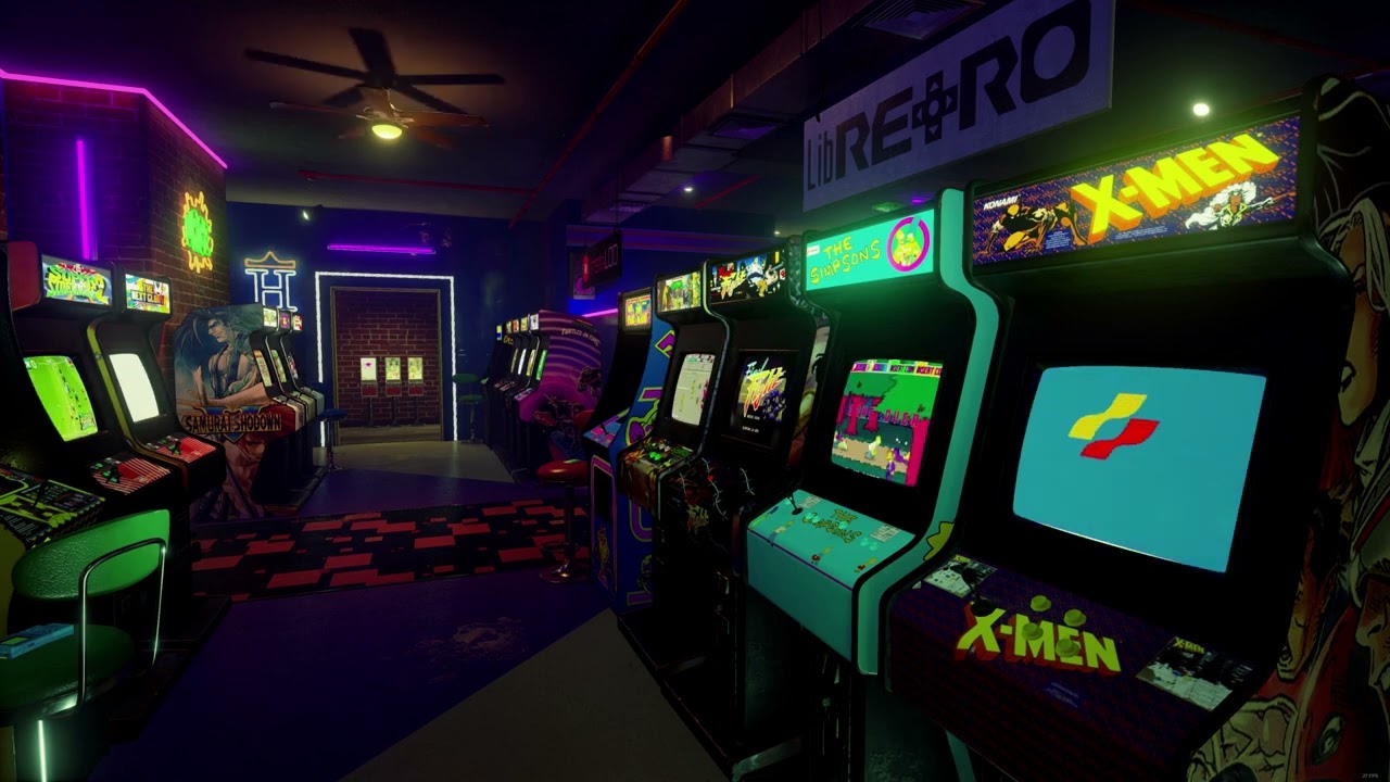 Arcade Wallpaper 4K