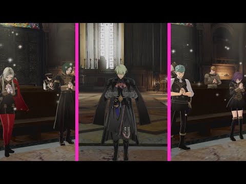 Choir Practice All Characters (+ DLC) | Fire Emblem: Three Houses (Nintendo Switch)