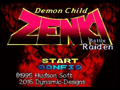 SNES Kishin Douji Zenki: Battle Raiden! (Demon Child Zenki: Battle Raiden!)