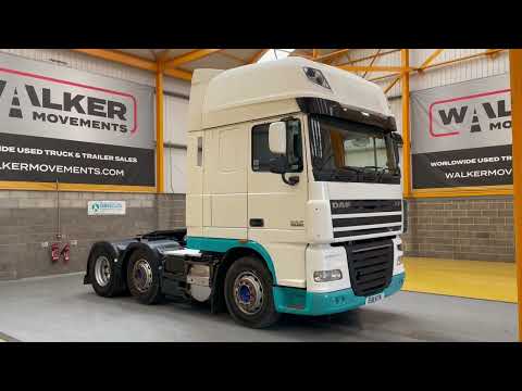 New In Stocklist For Sale: DAF XF105 460 SUPERSPACE EURO 5, 6X2 TRACTOR UNIT – 2011 – EU11 KTK