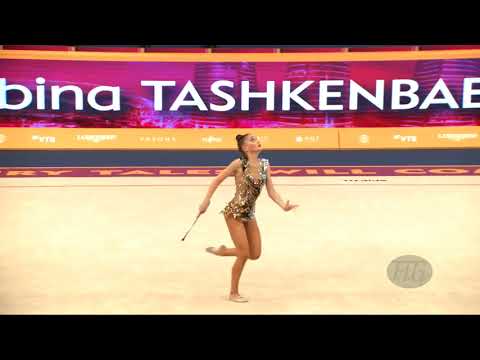 TASHKENBAEVA Sabina (UZB) - 2019 Rhythmic Worlds, Baku (AZE) - Qualifications Clubs