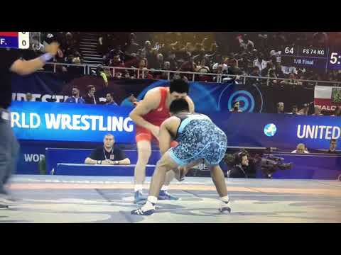 Sidakov slide-by with underhook setup