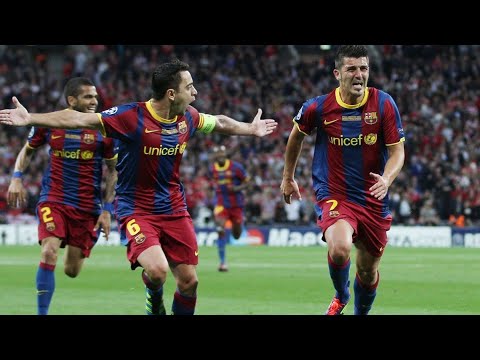 Xavi Hernandez vs Manchester United 2011 UCL final