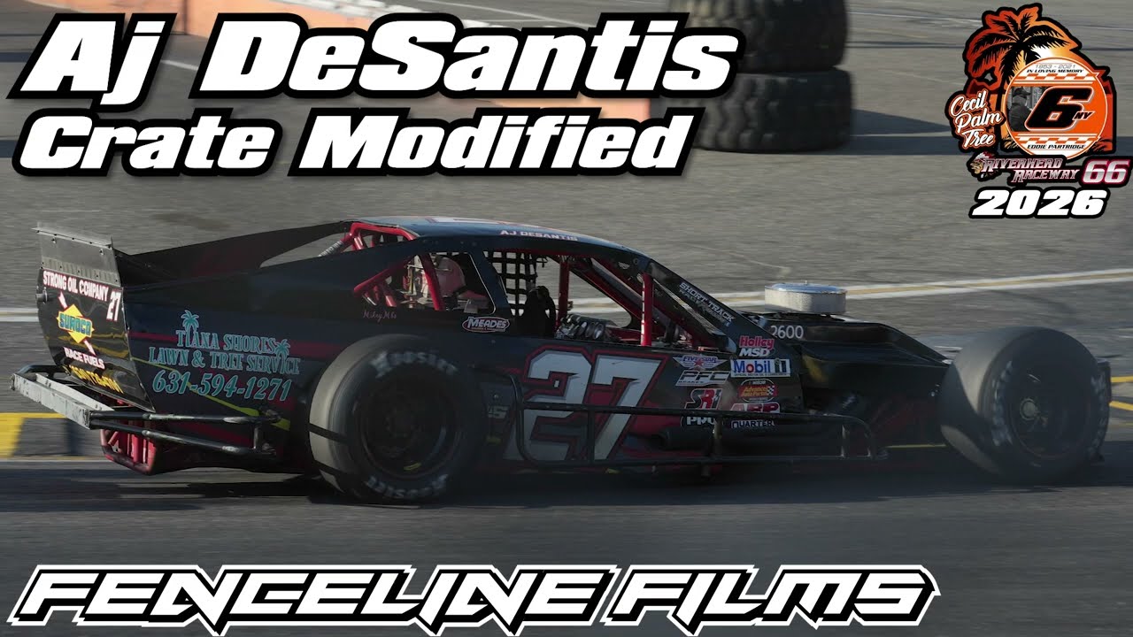Aj DeSantis Crate Modified at Riverhead Raceway