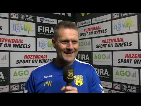 Peter Wesselink: "Misschien zijn wij die club wel die gaan stunten tegen Vitesse."