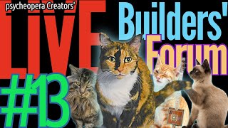 Psycheopera LIVE 13: Builders Forum - Fret Calculator, Creative Business, Homesteading, Erhu & More