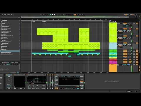 Finishing a song for Halloween!