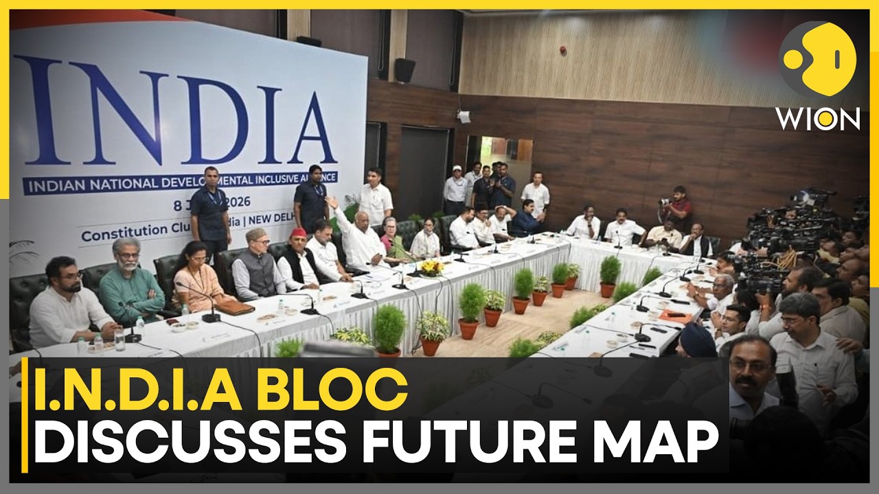 I.N.D.I.A Bloc Discusses Future Roadmap: Uddhay Thackeray, Hemant Soren Join Online | WION