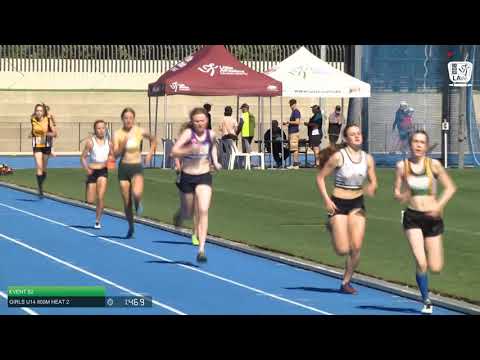 U14 Girls 800m Heat 2: 2021 State Combined Events Championships // LAVicTV