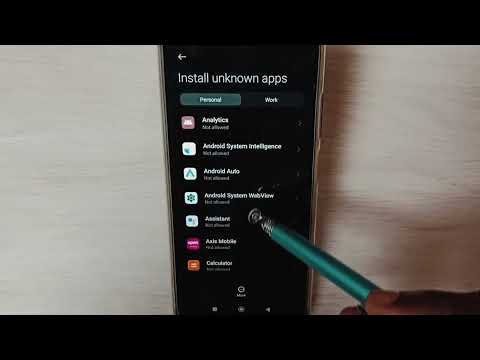 Redmi Note 10/10 Pro | How to Install Apps From Unknown Sources | Fix App Not Installed Error