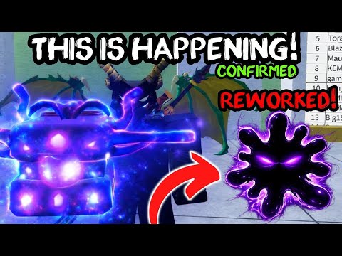 Blox Fruits UPDATE DARK REWORK IS RELEASING AND CONFIRMED! BIG NEWS