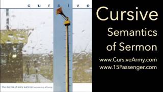 Cursive - Semantics of Sermon