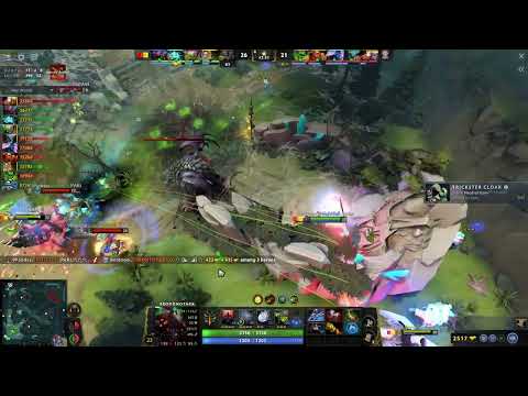 Nightfall's Broodmother - the unexpected and much needed RAMPAGE | Bali Major - 2023 #dota2