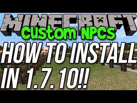 comment installer custom npc