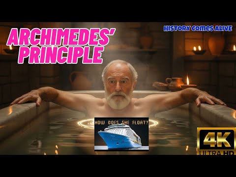 History Comes Alive: How a Bath Led to Archimedes' Principle | Physics for Kids