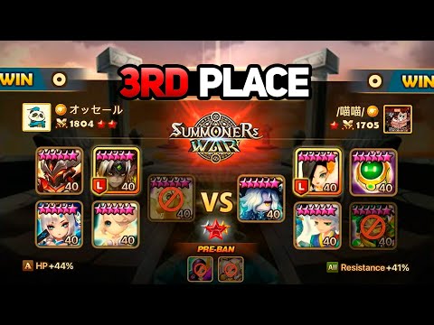 3rd Place Match. OSSERU vs MEOWMEOW | SWC2022 ASIA-PACIFIC CUP (BO5) - Summoners War
