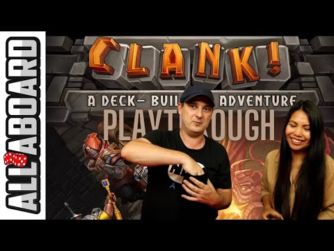 CLANK! | Board Game | 2-Player Playthrough | Here Be Dragons!