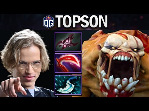 OG.TOPSON SMURF LIFESTEALER - PRACTICING CARRY - DOTA 2 7.27 GAMEPLAY
