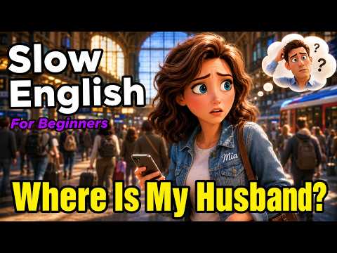 Tom Didn't Come Home!  Easy English Listening Story A2 Level