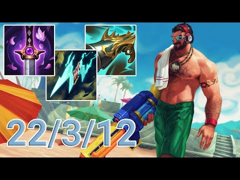 Graves Jungle VS Maokai | KR GrandMaster Patch 13.10