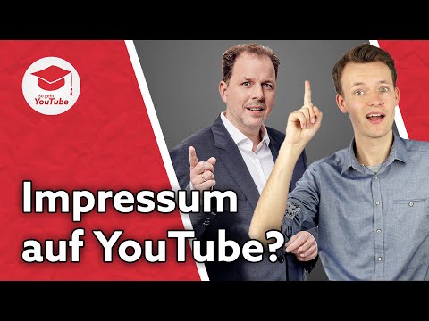 Impressum für YouTube: Darauf musst du rechtlich unbedingt achten! - Mit Christian Solmecke