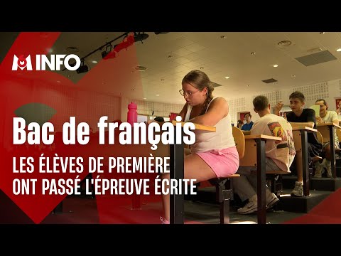 Les élèves de Première ont passé l'écrit du bac de français