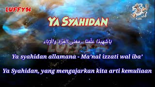 Download lagu Lirik Ya Syahidan versi rock metal gothic mp3