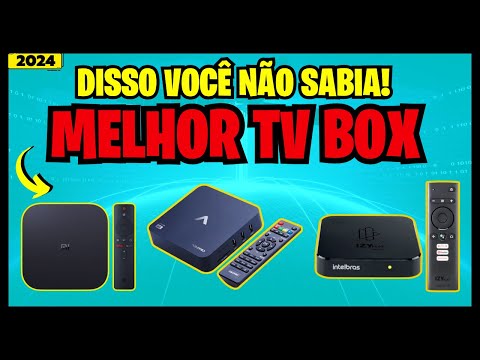 🏆5 MELHORES TV BOX ANDROID CUSTO BENEFÍCIO/TV BOX BOM E BARATO 2024/BOX TV SMART 4K