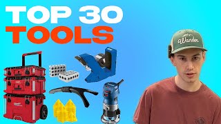 30 Woodworking Tools YOU NEED