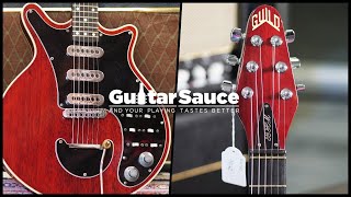 Video thumbnail for Guild Signature Brian May Made in USA 1994 | Demo by Paul Audia by Guitar Sauce