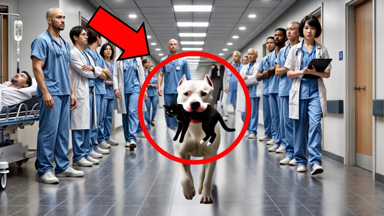 😭PITBULL INVADE HOSPITAL, AL DESCUBRIR EL MOTIVO, ENFERMERA CAE EN DESESPERACIÓN Y COMIENZA A LLORAR