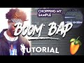 MAKING MY OWN BOOM BAP SAMPLE THEN FLIPPING IT (how to make a boom bap beat fl studio 20)