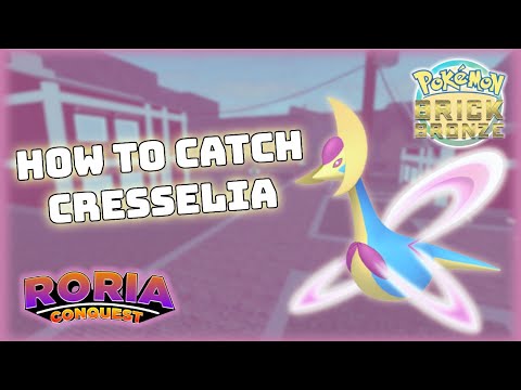 Come CATTURARE CRESSELIA in Roria Conquest | Pokemon Brick Bronze!