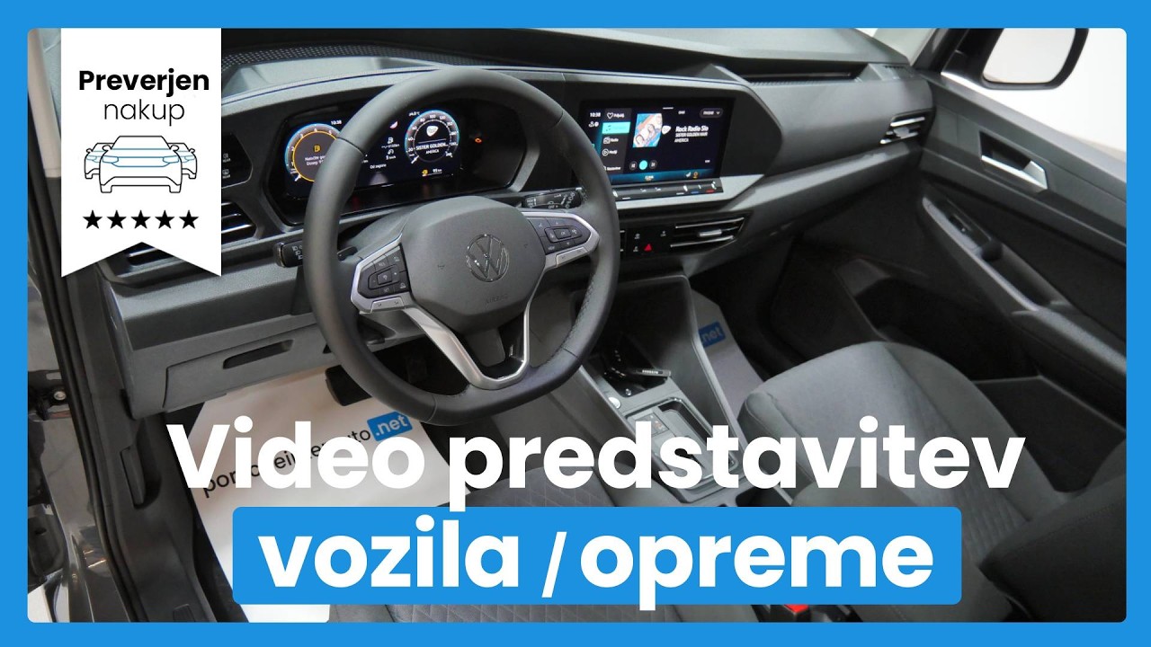 Volkswagen Caddy Life 1.5 TSI DSG Dark Label-PANORAMA-DOBAVA OKT