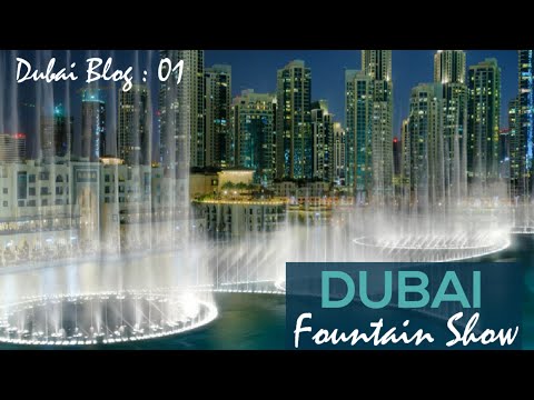 Amazing Dubai Fountain Water Show 2021 | Dubai Burj Khalifa Fountain Show 2021 | Dancing Fountain