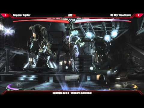 Injustice Top 8 Emperor Jupiter vs RG MCZ Rico Suave - Apex 2014 Tournament