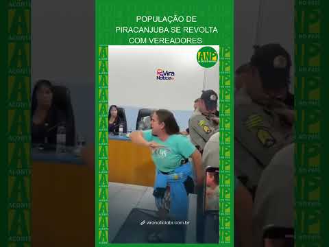 Piracanjuba se levanta: povo ocupa as ruas contra mordomias de vereadores