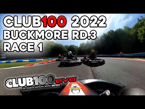 Club100 2022 Experience Rd.3 - Buckmore Race 1 (20th to 3rd)