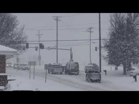 Omaha Nebraska blizzard December 29th 2020.