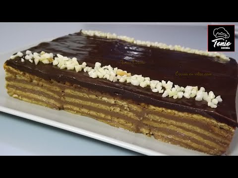 TARTA de la ABUELA de CHOCOLATE | Receta fácil #217#