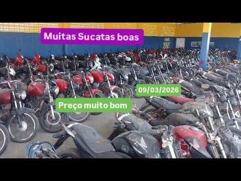 Agrestina -Pe Muitas Sucatas boas Feirão de motos 09/03/2026