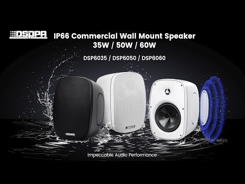  DSPPA | DSP6050 Series IP66 Commercial Wall Mount Speaker