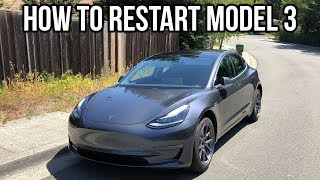 How to Restart the Tesla Model 3