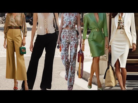 ROPA de MODA 2024/ ATUENDOS y COMBINACIONES con ropa de moda 2024/2025