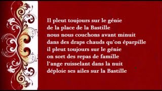 Les Chansons d'Amour La Bastille lyrics (paroles)